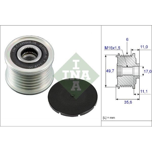 Schaeffler INA Generatorfreilauf