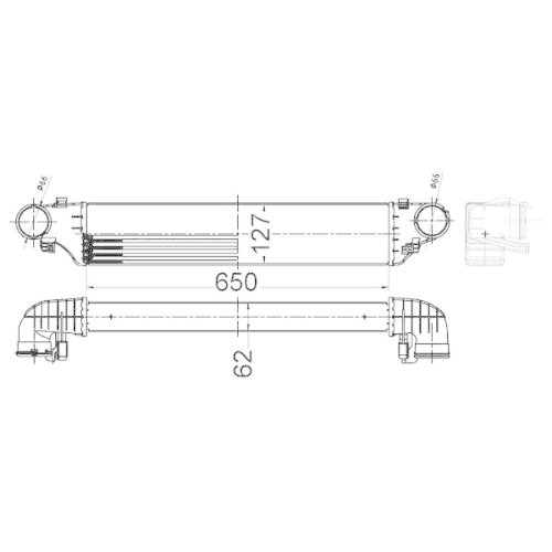 MAHLE Ladeluftkühler BEHR