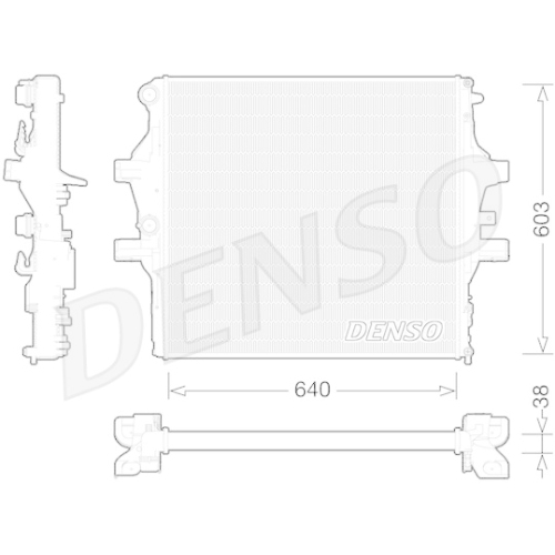 DENSO Kühler, Motorkühlung