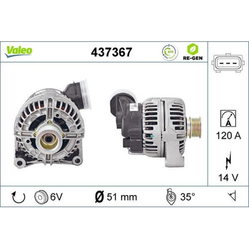 VALEO Generator VALEO RE-GEN AT