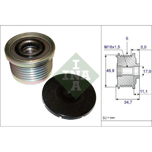 Schaeffler INA Generatorfreilauf