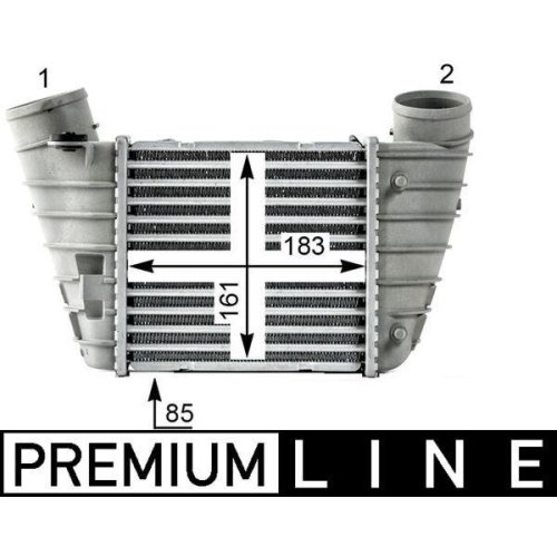 MAHLE Ladeluftkühler BEHR *** PREMIUM LINE ***