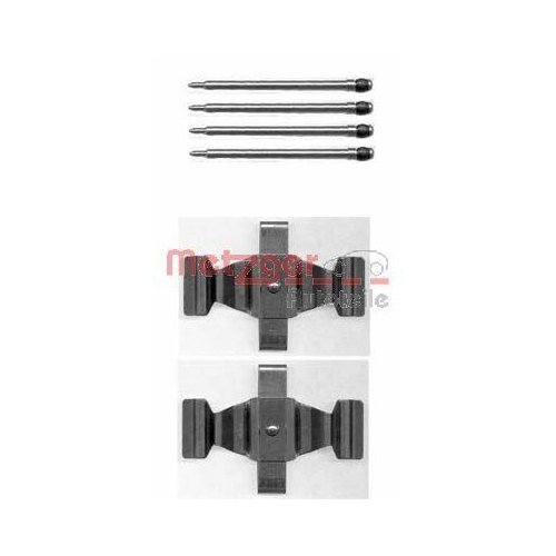 METZGER AUTOTEILE Zubeh&ouml;rsatz, Scheibenbremsbelag