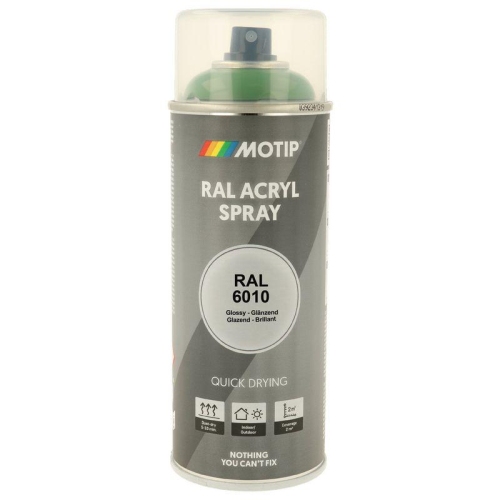 MOTIP RAL-Lack RAL 6010 grasgr&uuml;n hochglanz 400 ml