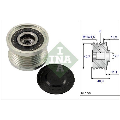 Schaeffler INA Generatorfreilauf