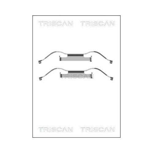 TRISCAN Zubeh&ouml;rsatz, Scheibenbremsbelag