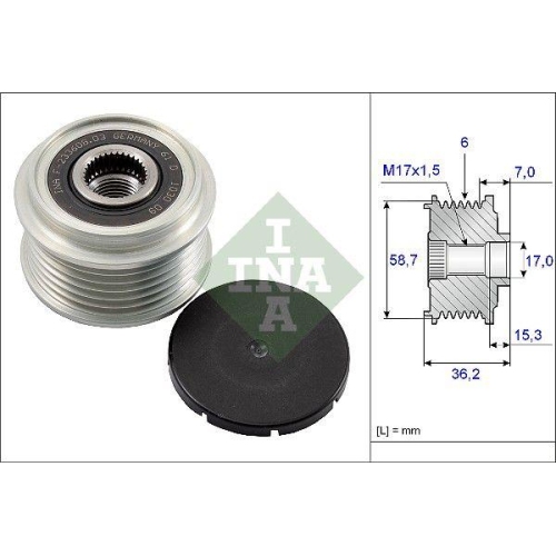 Schaeffler INA Generatorfreilauf