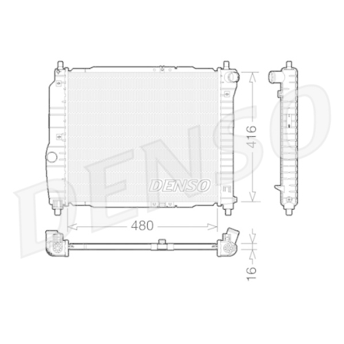DENSO Kühler, Motorkühlung