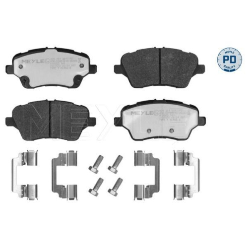 MEYLE Bremsbelagsatz, Scheibenbremse MEYLE-PD: Advanced performance and design.