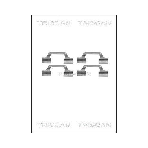 TRISCAN Zubehörsatz, Scheibenbremsbelag
