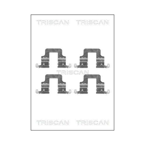 TRISCAN Zubeh&ouml;rsatz, Scheibenbremsbelag