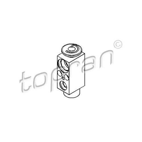 TOPRAN Expansionsventil, Klimaanlage