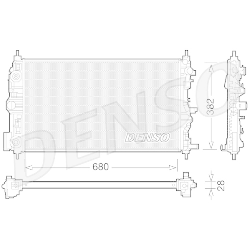 DENSO Kühler, Motorkühlung