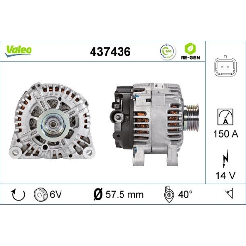 VALEO Generator VALEO RE-GEN AT