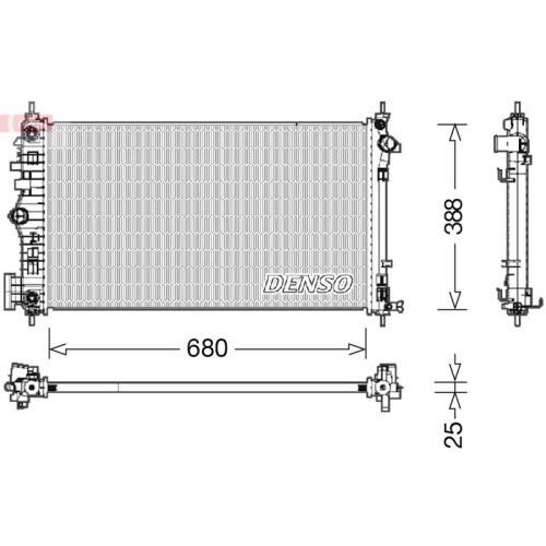 DENSO Kühler, Motorkühlung