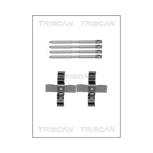 TRISCAN Zubeh&ouml;rsatz, Scheibenbremsbelag