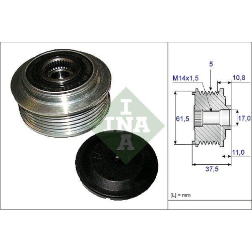 Schaeffler INA Generatorfreilauf