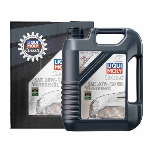 LIQUI MOLY Motoröl Classic Motorenöl SAE 20W-50 HD