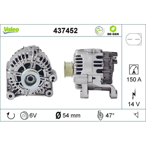 VALEO Generator VALEO RE-GEN AT