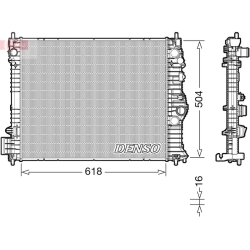 DENSO Kühler, Motorkühlung