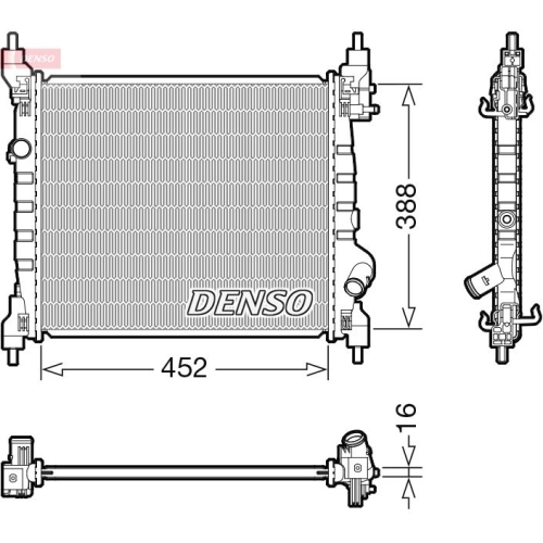 DENSO Kühler, Motorkühlung