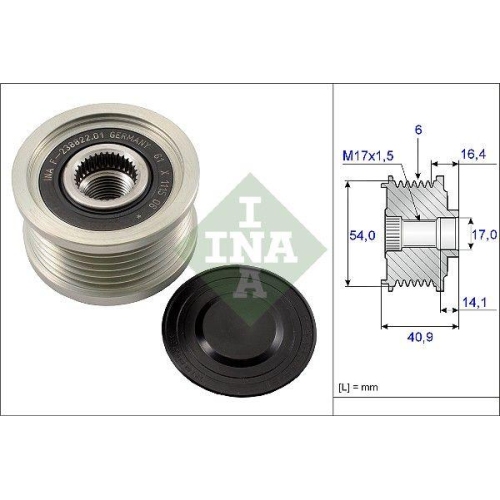 Schaeffler INA Generatorfreilauf