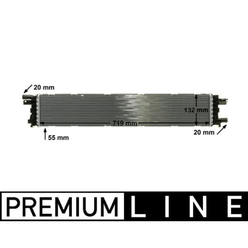 MAHLE Niedertemperaturkühler, Ladeluftkühler BEHR *** PREMIUM LINE ***