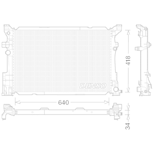 DENSO Kühler, Motorkühlung