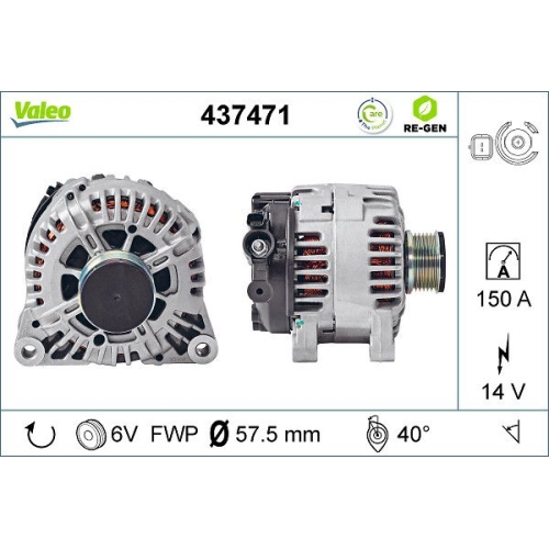 VALEO Generator VALEO RE-GEN AT