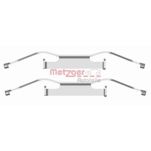 METZGER Zubehörsatz, Scheibenbremsbelag GREENPARTS