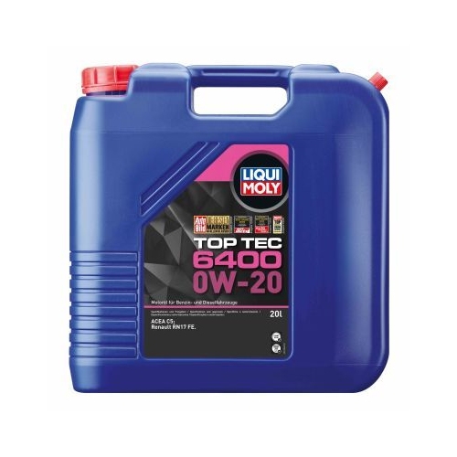 LIQUI MOLY Motoröl Top Tec 6400 0W-20