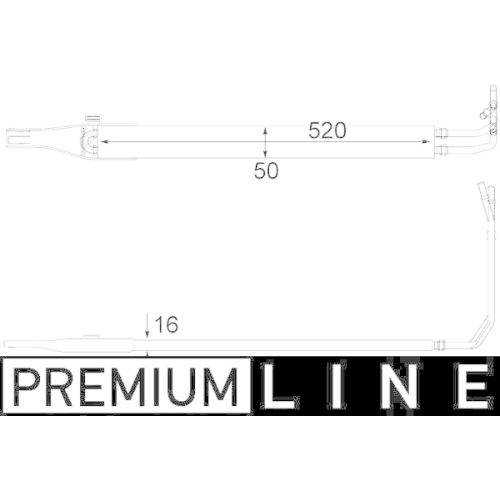 MAHLE Ölkühler, Lenkung BEHR *** PREMIUM LINE ***