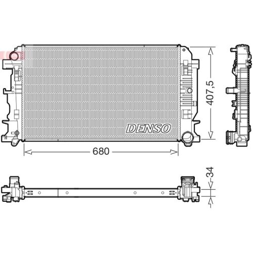 DENSO Kühler, Motorkühlung