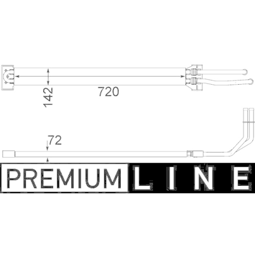 MAHLE Ölkühler, Lenkung BEHR *** PREMIUM LINE ***