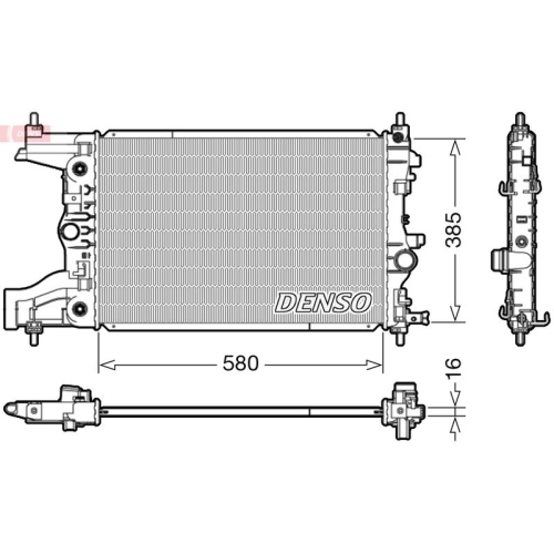 DENSO Kühler, Motorkühlung