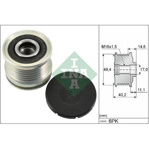 Schaeffler INA Generatorfreilauf