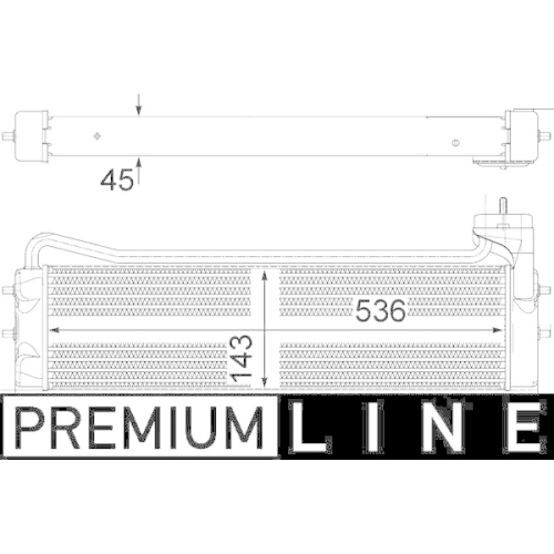 MAHLE Ölkühler, Motoröl BEHR *** PREMIUM LINE ***