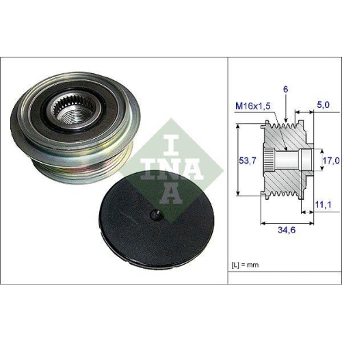 Schaeffler INA Generatorfreilauf