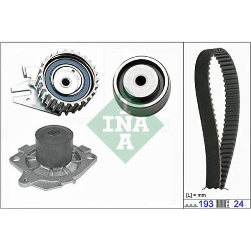 Schaeffler INA Wasserpumpe + Zahnriemensatz