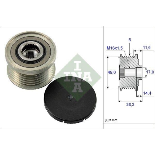 Schaeffler INA Generatorfreilauf