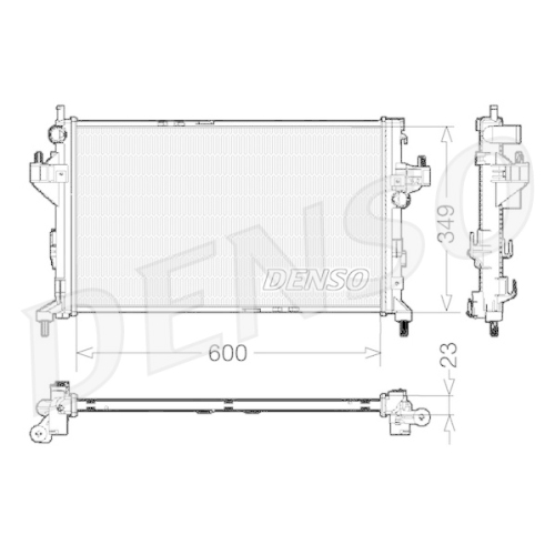 DENSO Kühler, Motorkühlung