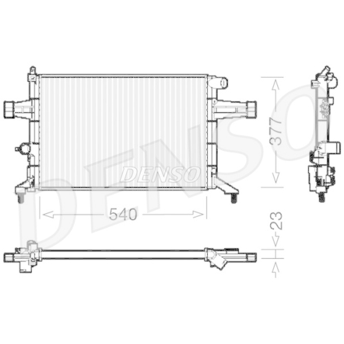 DENSO Kühler, Motorkühlung