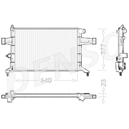 DENSO Kühler, Motorkühlung