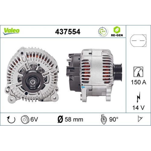 VALEO Generator VALEO RE-GEN AT