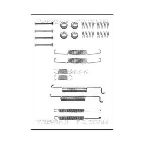 TRISCAN Zubehörsatz, Bremsbacken