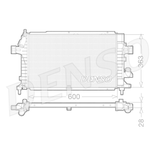 DENSO Kühler, Motorkühlung