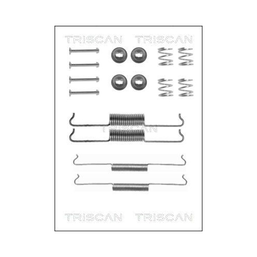 TRISCAN Zubehörsatz, Bremsbacken
