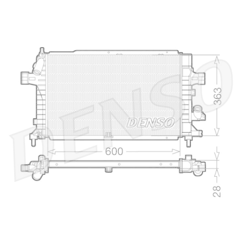 DENSO Kühler, Motorkühlung