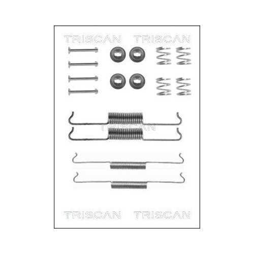 TRISCAN Zubehörsatz, Bremsbacken