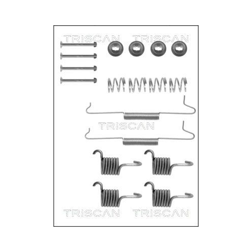 TRISCAN Zubehörsatz, Bremsbacken